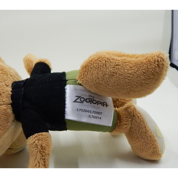 Disney Zootopia Finnick Fox Beanbag Plush 9" With Tags TOMY - Picture 8 of 8